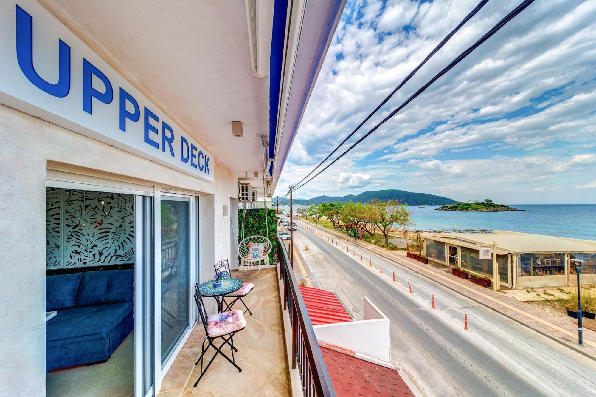 Upper Deck Apt. Διαμέρισμα Néa Péramos Εξωτερικό φωτογραφία